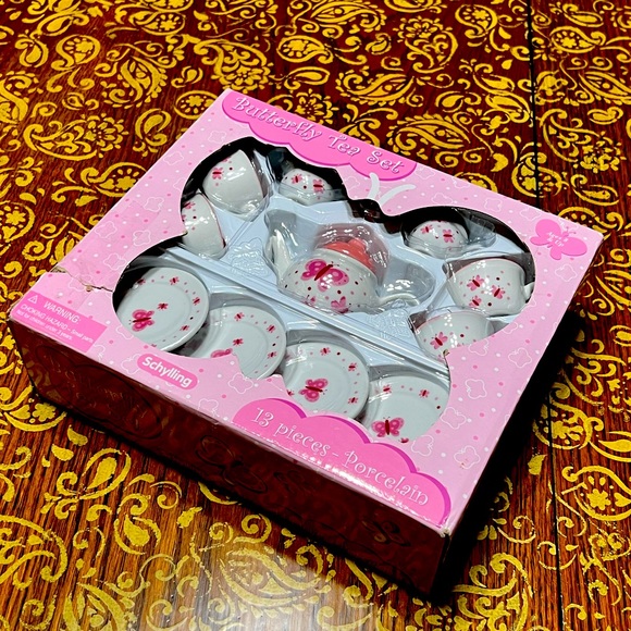 Butterfly Tea Set - Picture 1 of 7